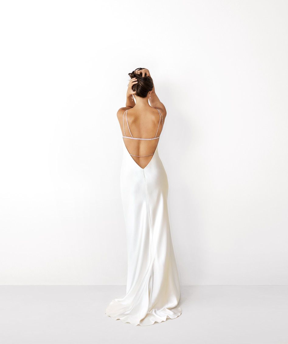 minimal bridal style